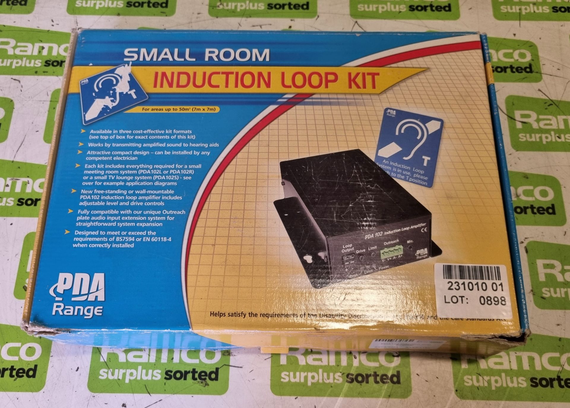 PDA102 induction loop amplifier