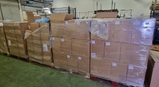 15x pallets of CPE Aprons with sleeves - 30 boxes per pallet - 100 aprons per box