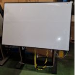 Portable 74" folding light board table - 1700mm long (2 pallet spaces for transport)