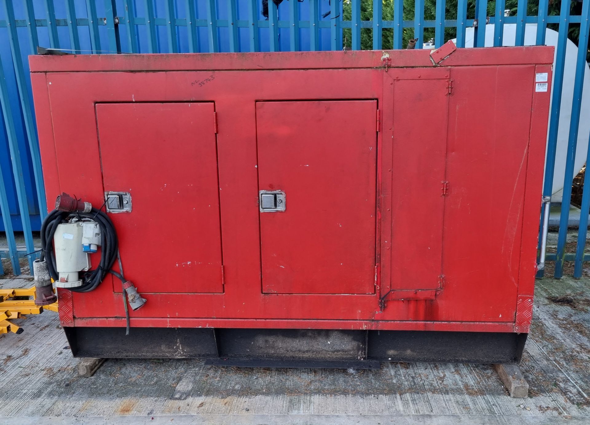 Cummins 4BT 60 kVA Leroy Somer Alternator - Generator in acoustic canopy