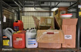 Garage consumables - Oils, lubricants, degreaser wipes - CANNOT BE SENT VIA PARCEL