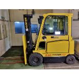 Hyster ACX J2.50XM-717 4-wheel electric forklift truck - full details in the description