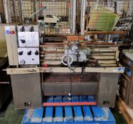 Harrison M300 bench lathe - W 1700 x D 1000 x H 1250mm - AS SPARES OR REPAIRS