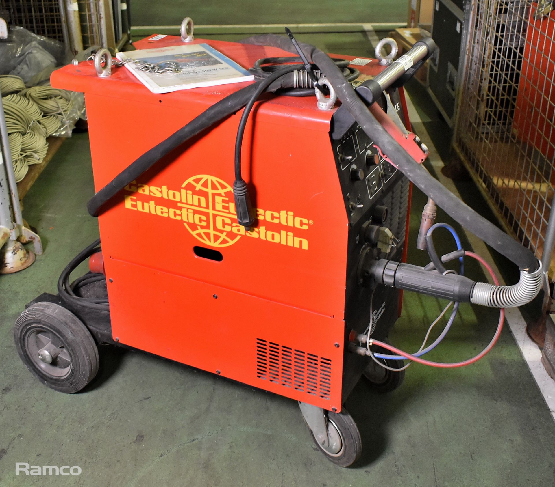 CastoPlus 500W TotalArc2-3000 mig welder with instruction manual - L 900 x W 500 x H 900mm - Image 4 of 10