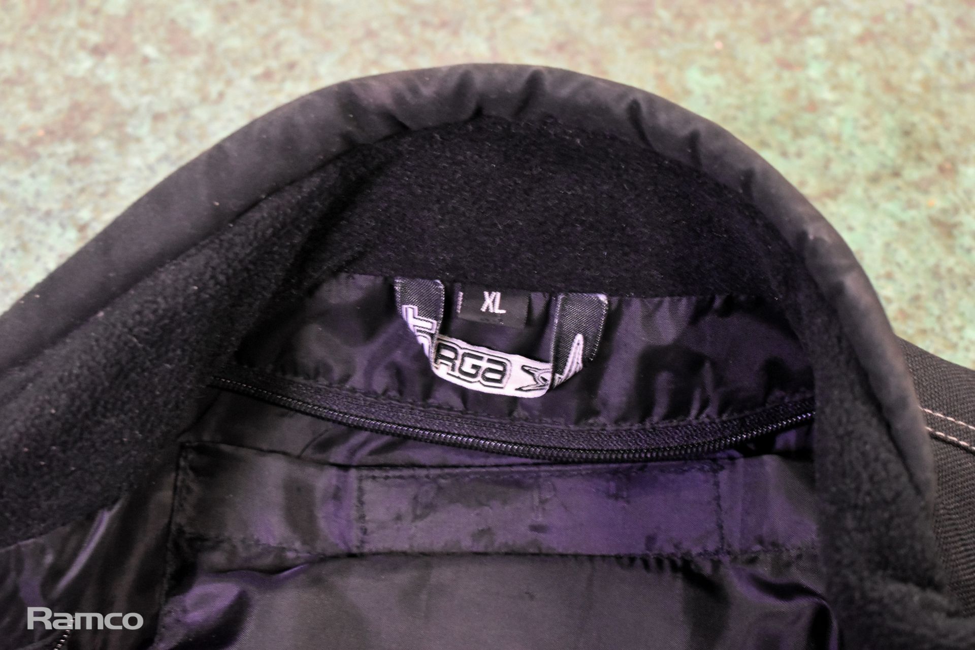 Buffalo black textile motorcycle jacket - Size: XS, Targa black and red textile motorcycle jacket - Image 5 of 15