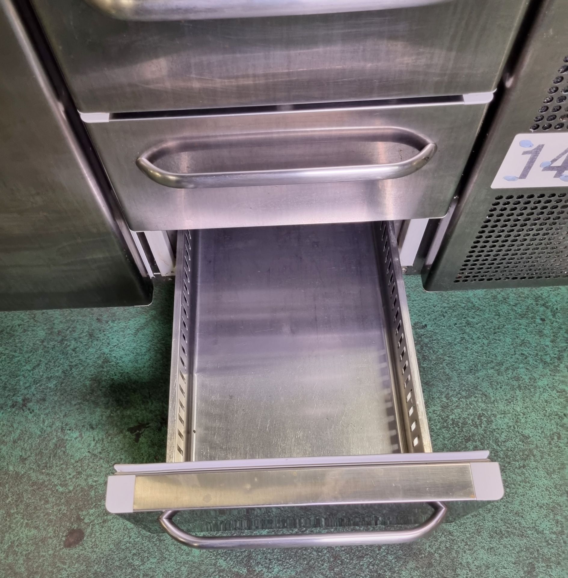 Gram K1407CSG refrigerator with 1 door and 3 drawers - L 1300 x W 750 x H 800mm - NO WORKTOP - Bild 6 aus 6