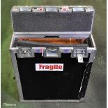 Foam padded flight case - L 680 x W 530 x H 170mm