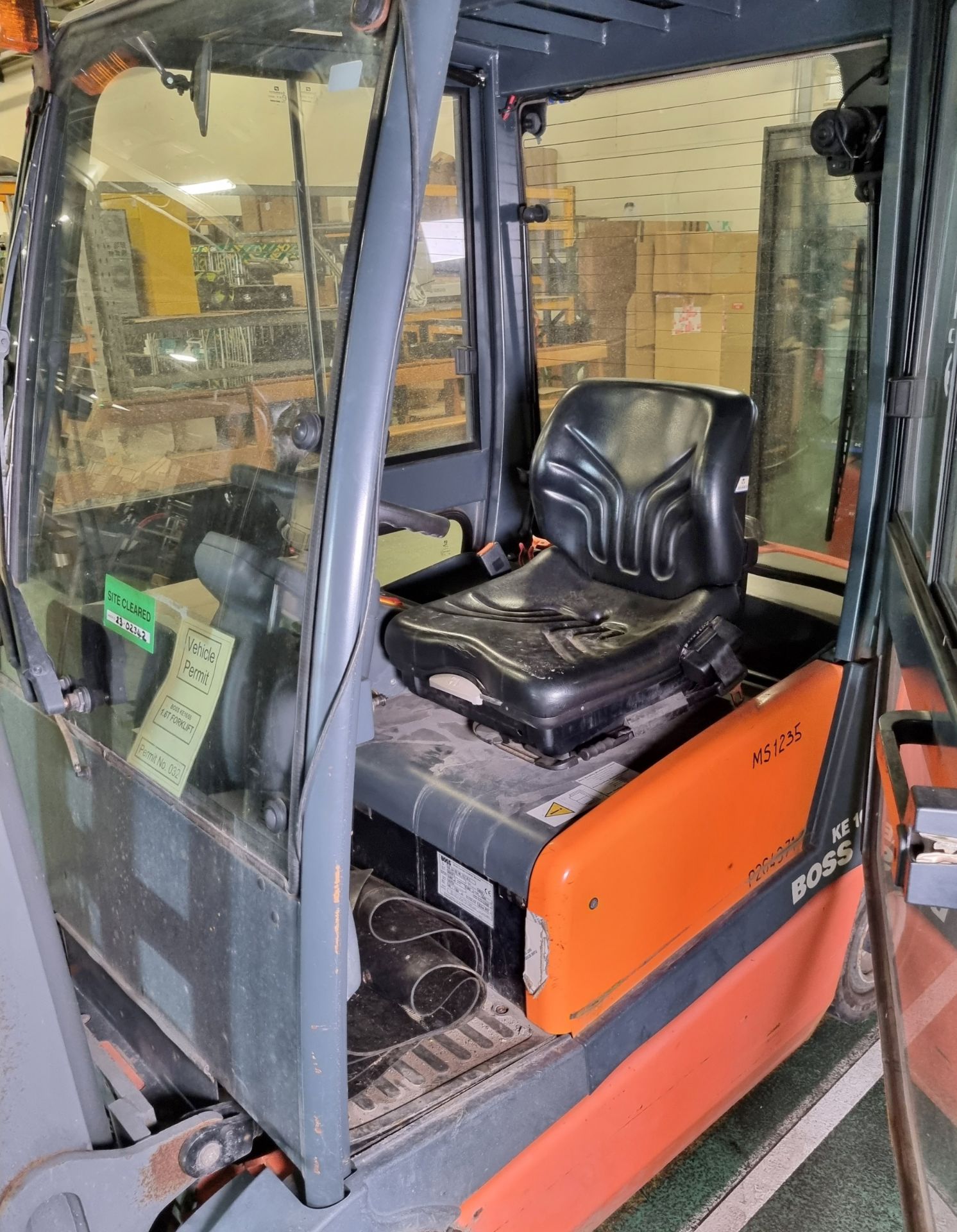 Steinbock Boss KE16 4 wheel electric forklift - L 2750 x W 1000 x H 2000mm - NEEDS NEW BATTERY - Image 13 of 24