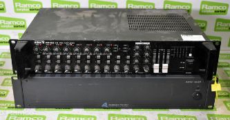 Inter M PP-9214 preamplifier 12 channel rack mixer, 230V 50Hz - L 480 x W 330 x H 90mm