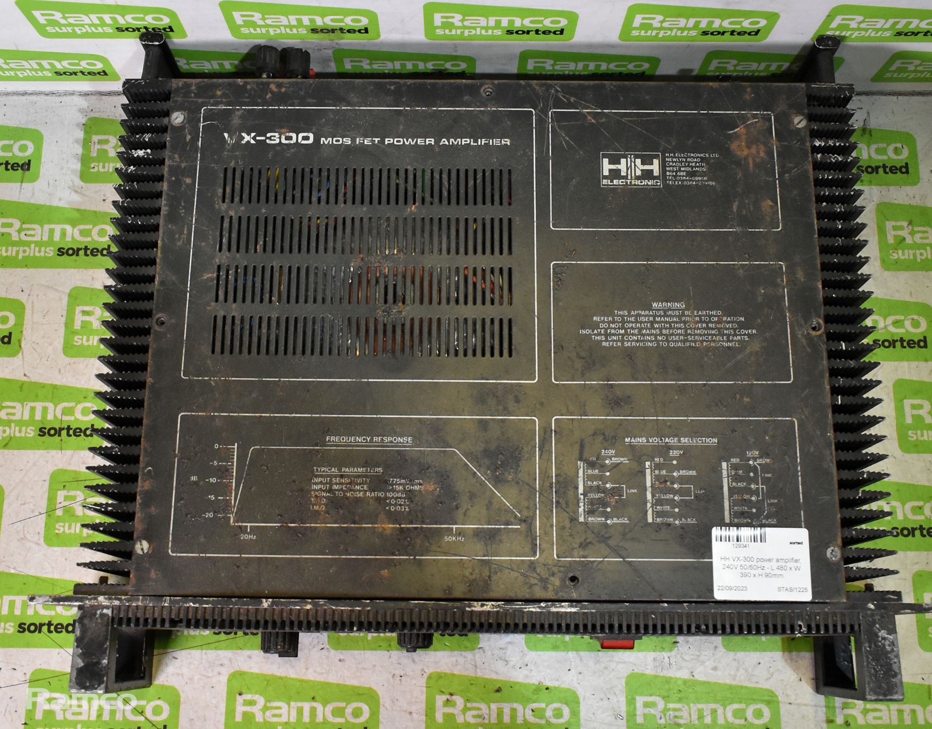 Kenwood DMF-3020 minidisc player, 230V 50Hz - L 490 x W 390 x H 90mm, Sony 530 AM/FM stereo tuner - Image 12 of 14