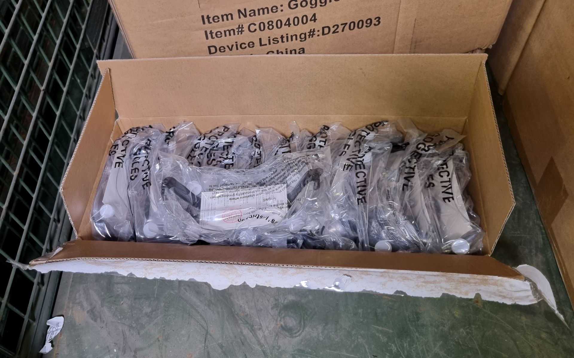 3x boxes of Tapmedic protective goggles - 150 pairs per box - Image 3 of 5