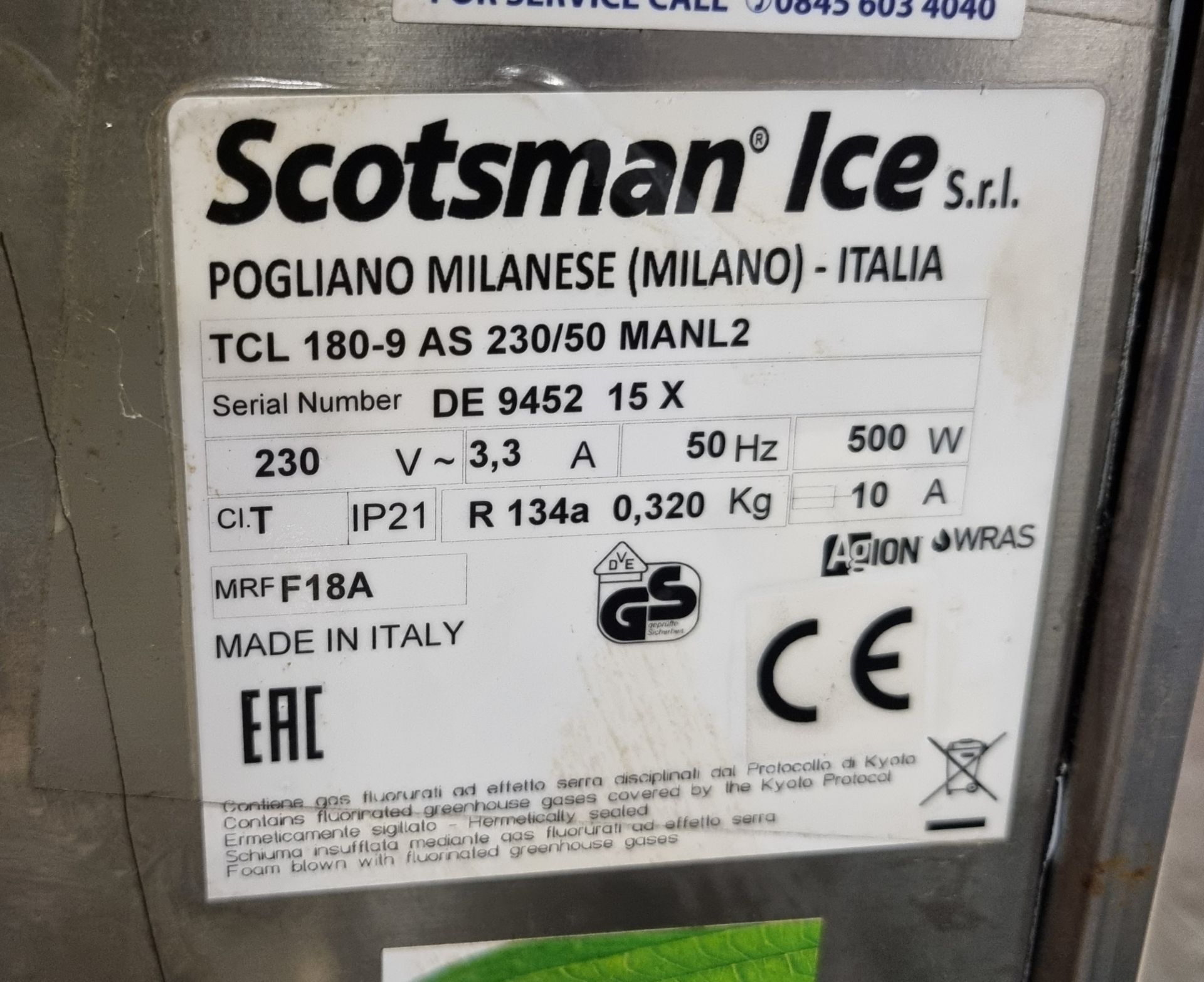 Scotsman TCL180-9 ice and water dispenser - W 390 x D 660 x H 870mm - Bild 4 aus 4