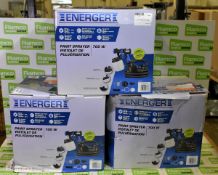 3x Energer 700 W paint sprayer - SPARES OR REPAIRS - RETAIL RETURNS