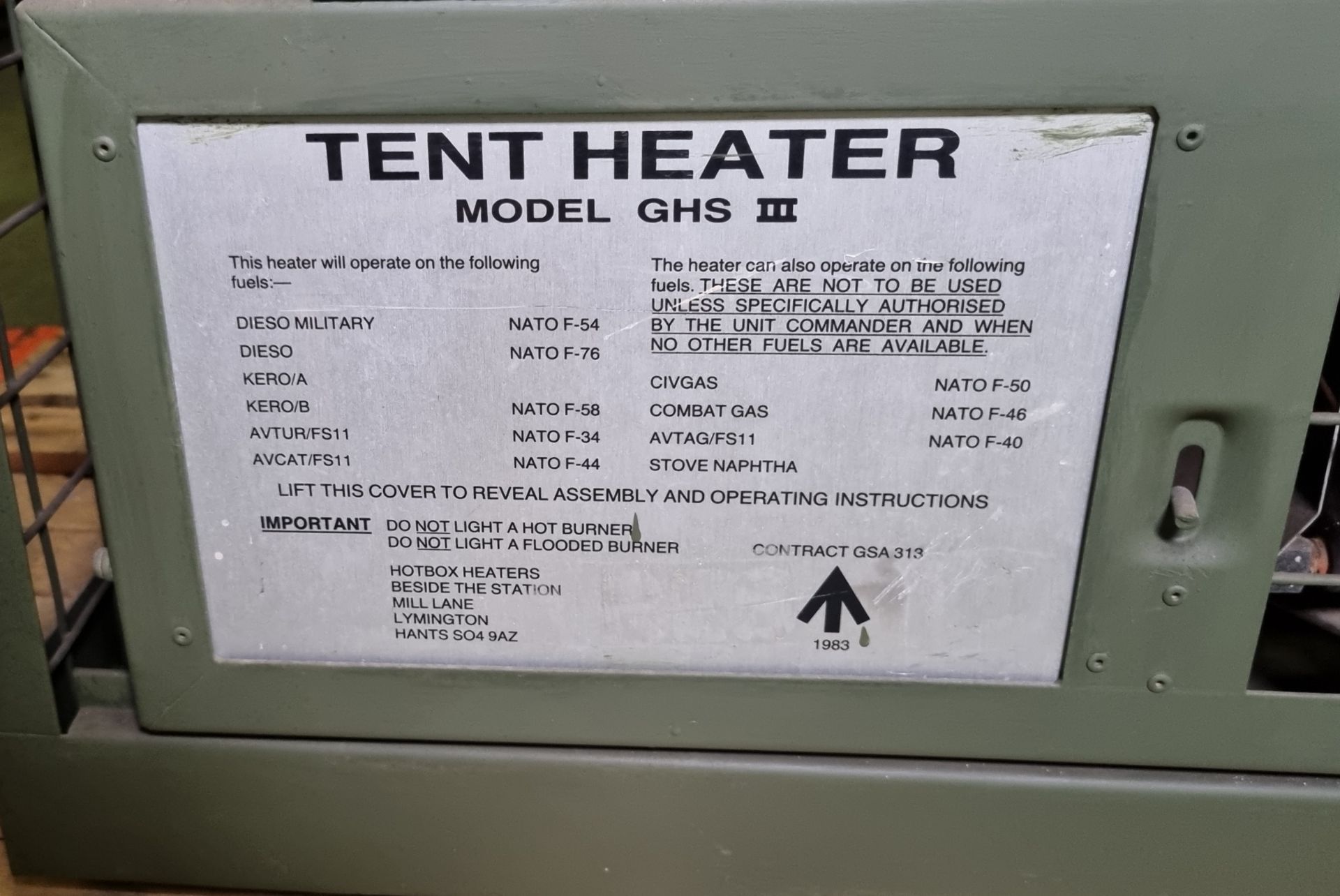 Tent Heater Model GHS 3 - with accessories - see pictures - Bild 3 aus 6