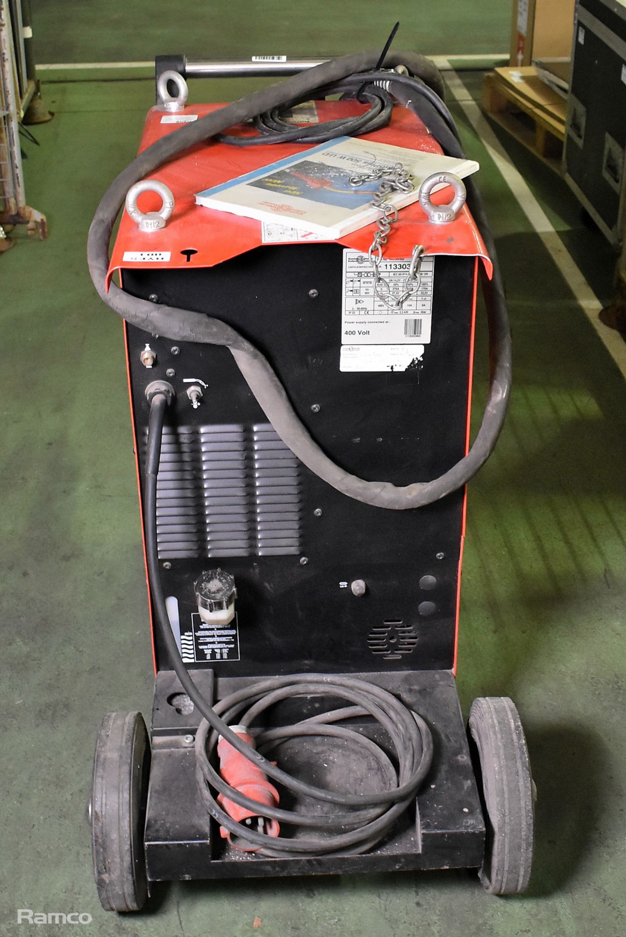 CastoPlus 500W TotalArc2-3000 mig welder with instruction manual - L 900 x W 500 x H 900mm - Image 5 of 10