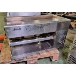 Gas salamander grill - W 750mm