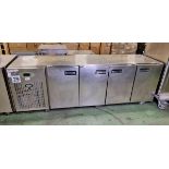 Foster EPRO1/4H refrigerator - L 2320 x W 700 x H 830mm - 4 door