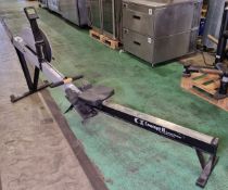 Concept 2 indoor rowing machine - L 2400 x W 650 x H 850mm
