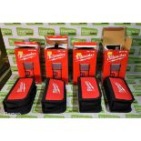 4x Milwaukee 2217-40 carry bags - NO MULTIMETERS INCLUDED