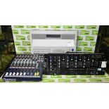 360 Systems SC-182 Shortcut personal audio editor, Denon DN-X400 4 channel DJ mixer