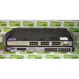 D-Link DGS-1224T 24 port network switch, HP J4868A ProCurve 2124 24 port network switch