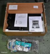 Black Box ServView KVT127E-XX 17 inch KVM console drawer with cables