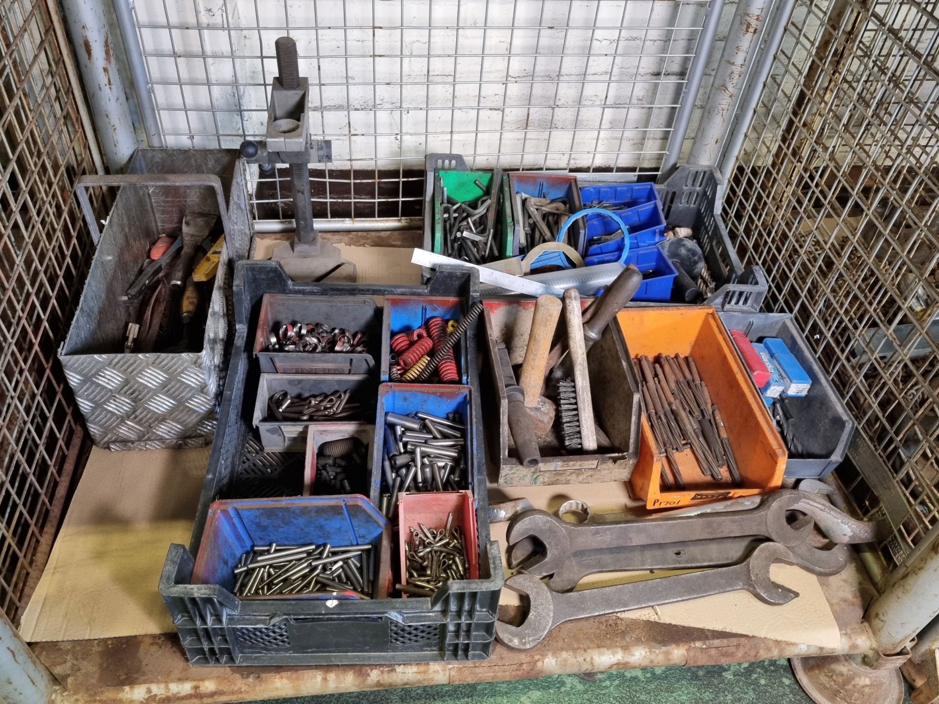 Workshop spares - spanners - roll pins - drill bits - allen keys - Image 2 of 7