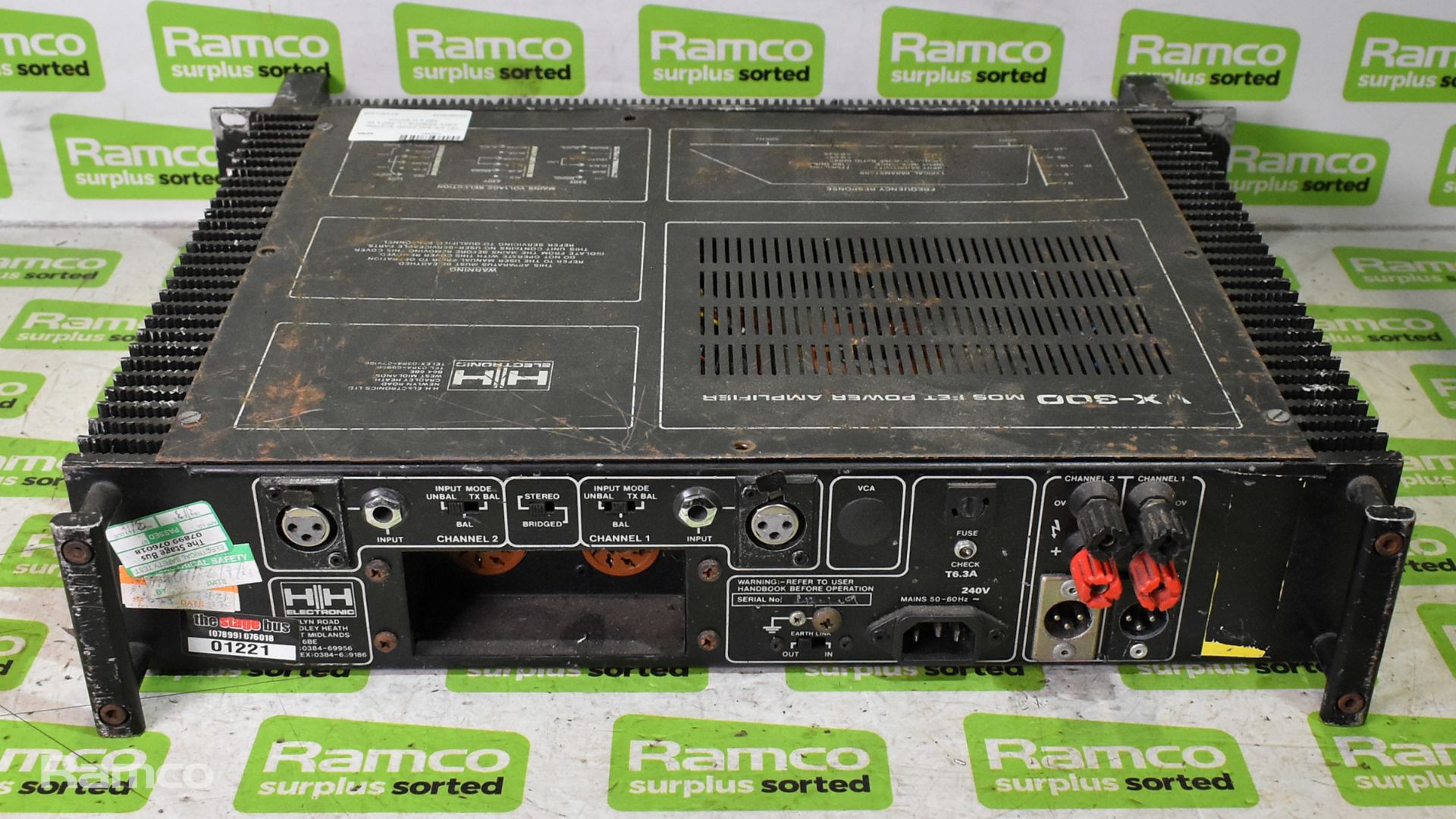 Kenwood DMF-3020 minidisc player, 230V 50Hz - L 490 x W 390 x H 90mm, Sony 530 AM/FM stereo tuner - Image 13 of 14