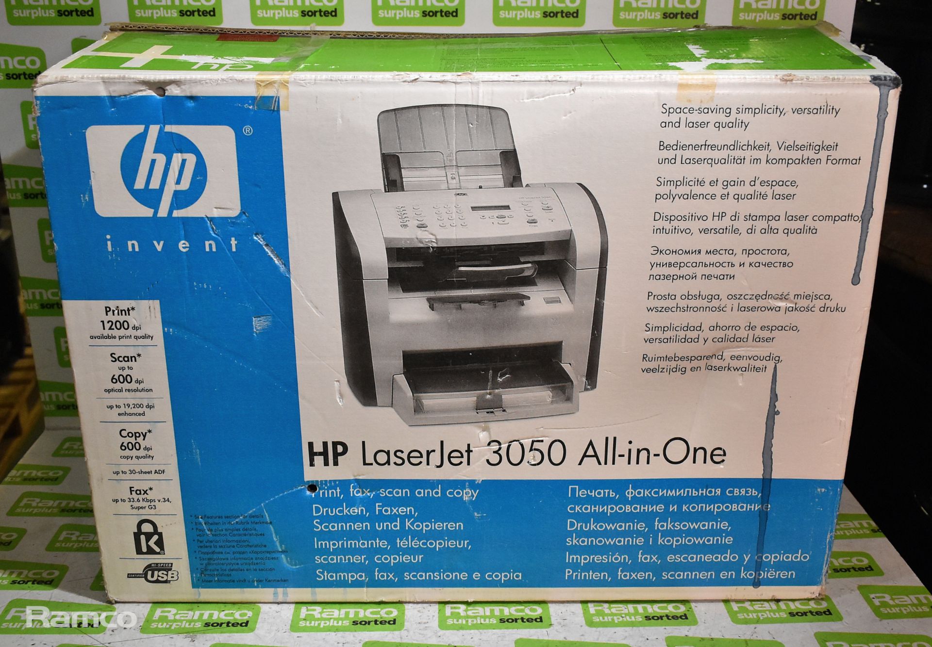 2x HP Q6504A LaserJet 3050 All-in-One printers, HP LaserJet 3050 All-in-One printer - Image 10 of 10