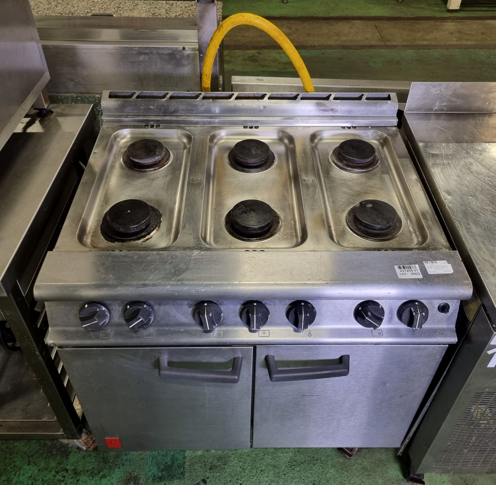 Falcon G3101 6 hob gas cooker - W 910 x D 860 x H 970 mm - Image 2 of 5