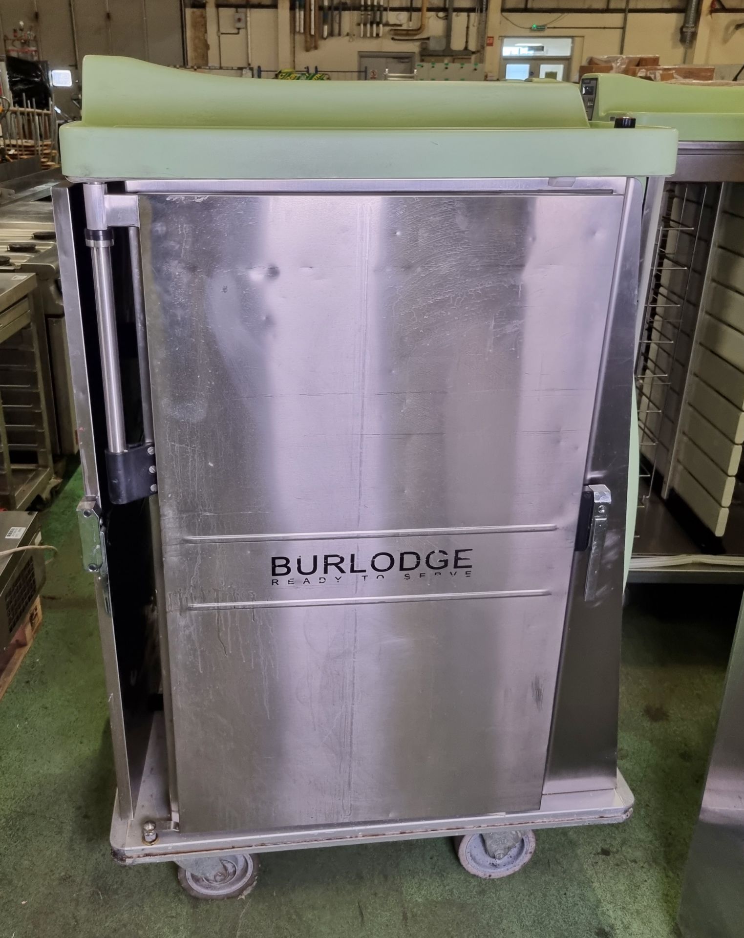 Burlodge RTS hot and cold tray delivery trolley - opens boths sides - W 800 x D 1100 x H 1500mm - Image 2 of 5