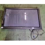 Fujitsu P42VCA21EH 42 inch plasma display monitor - DAMAGED SCREEN