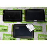 3x Sat Navs - TomTom - Garmin