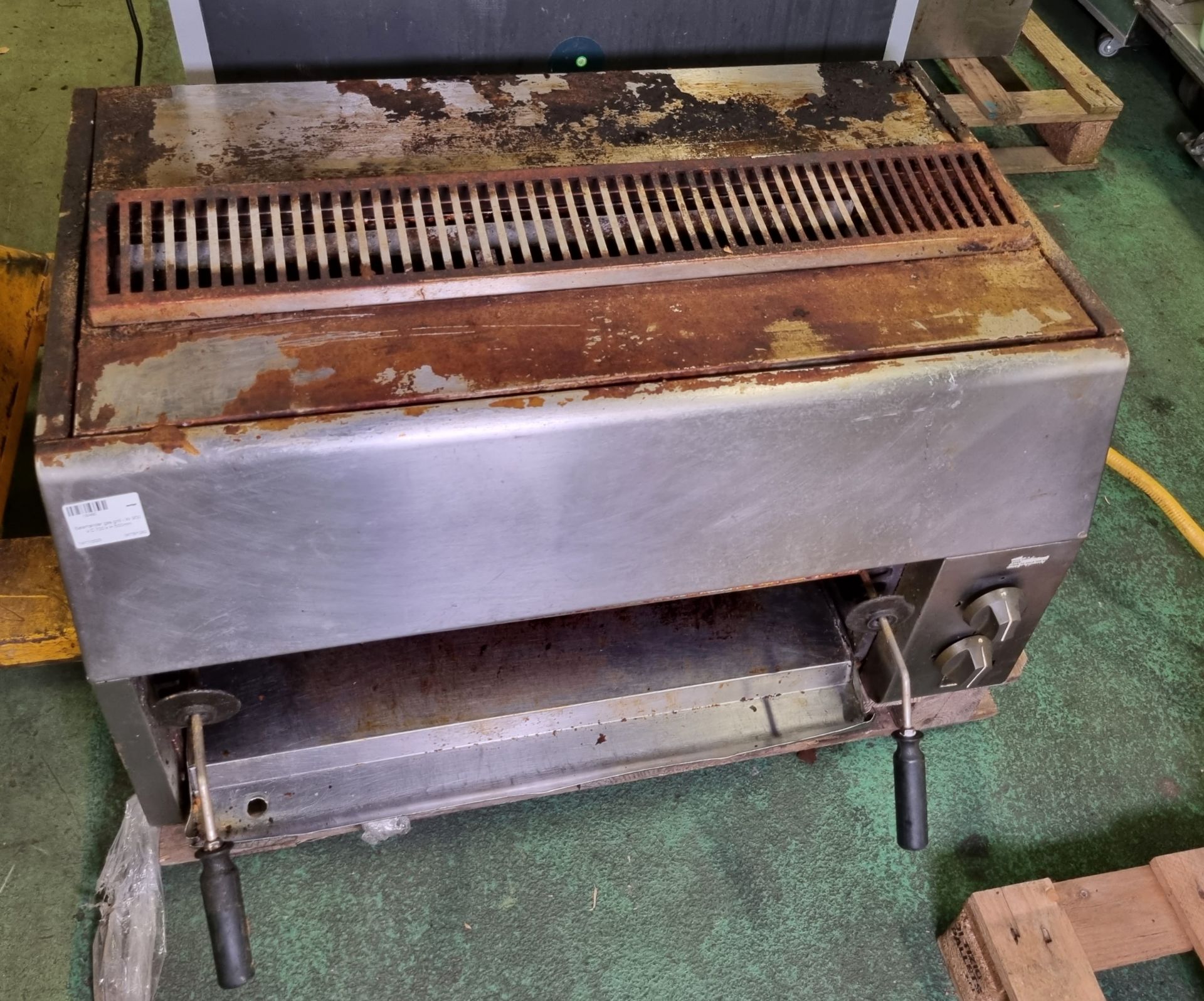 Salamander gas grill - W 900 x D 700 x H 500mm - Bild 2 aus 4