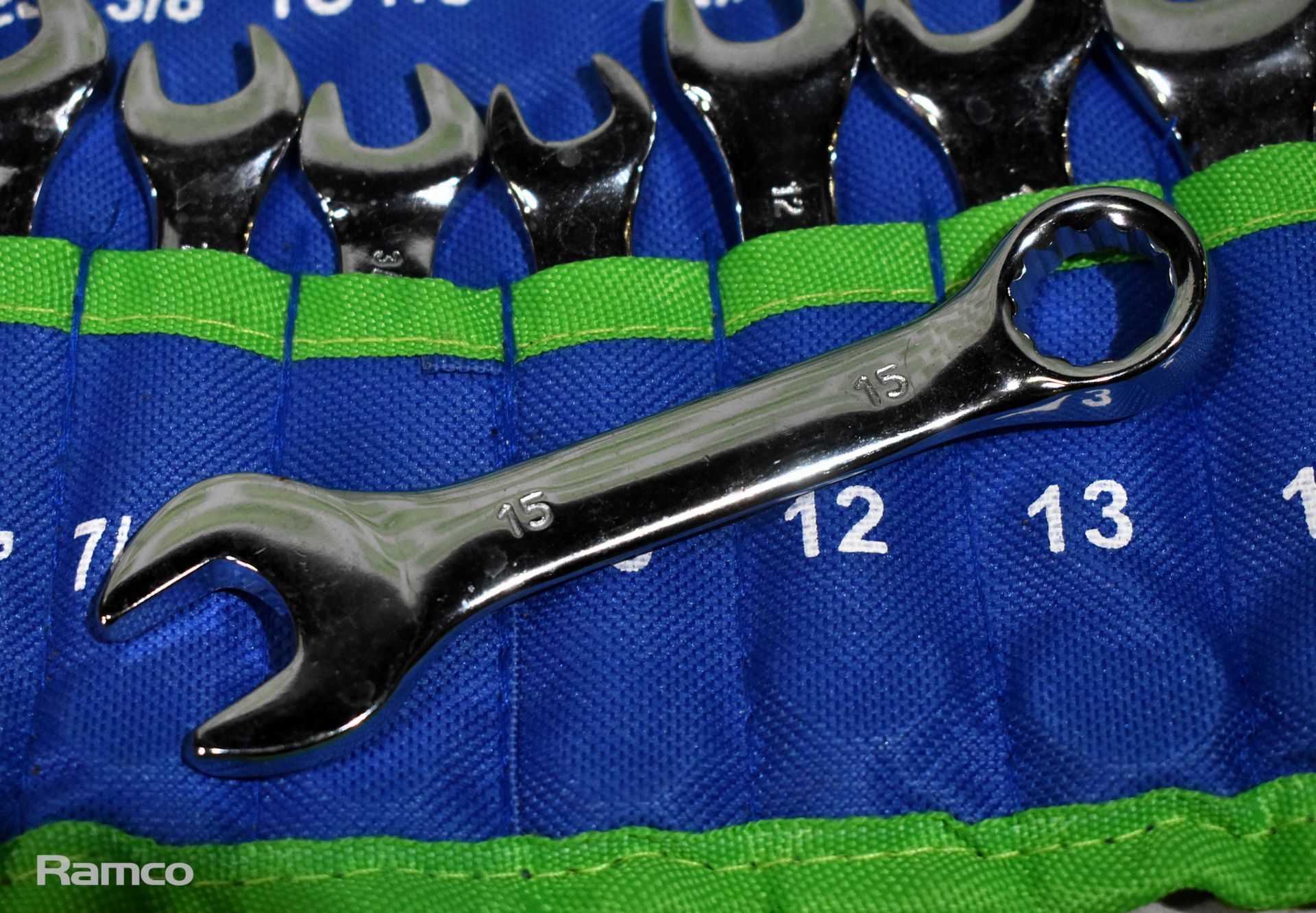 3x 16 piece combination stubby spanner sets - Image 3 of 3