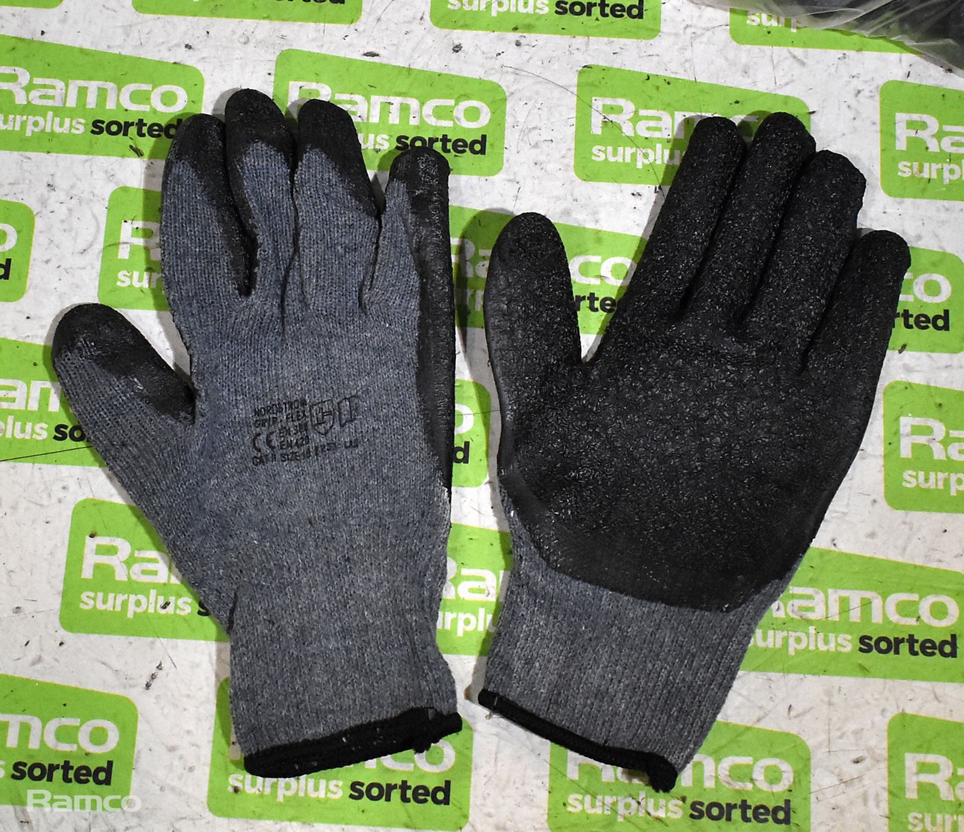 Latex coated work gloves - approx 72 pairs - Bild 3 aus 4