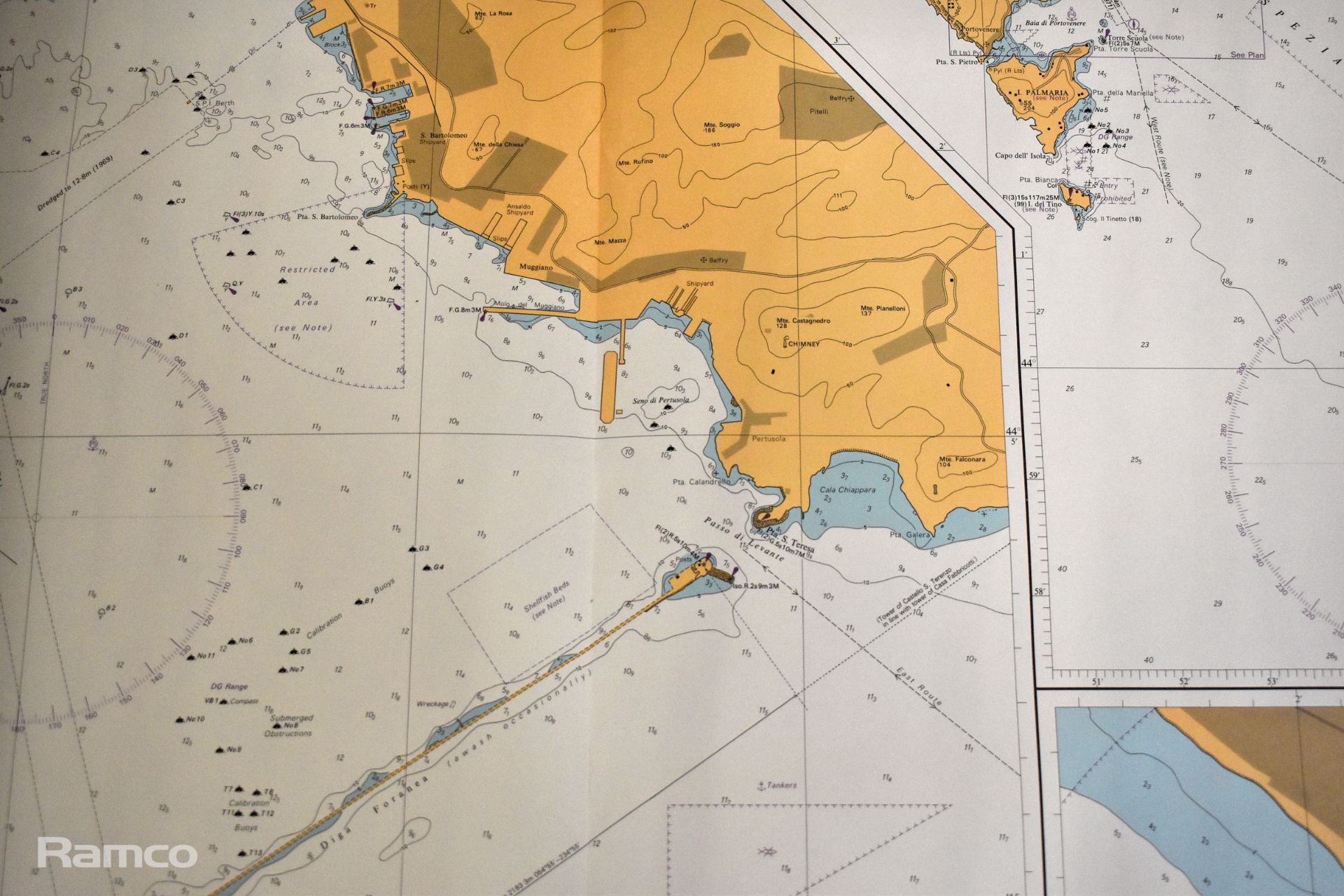 2x boxes of Sea charts - approx 50 per box - Image 3 of 14