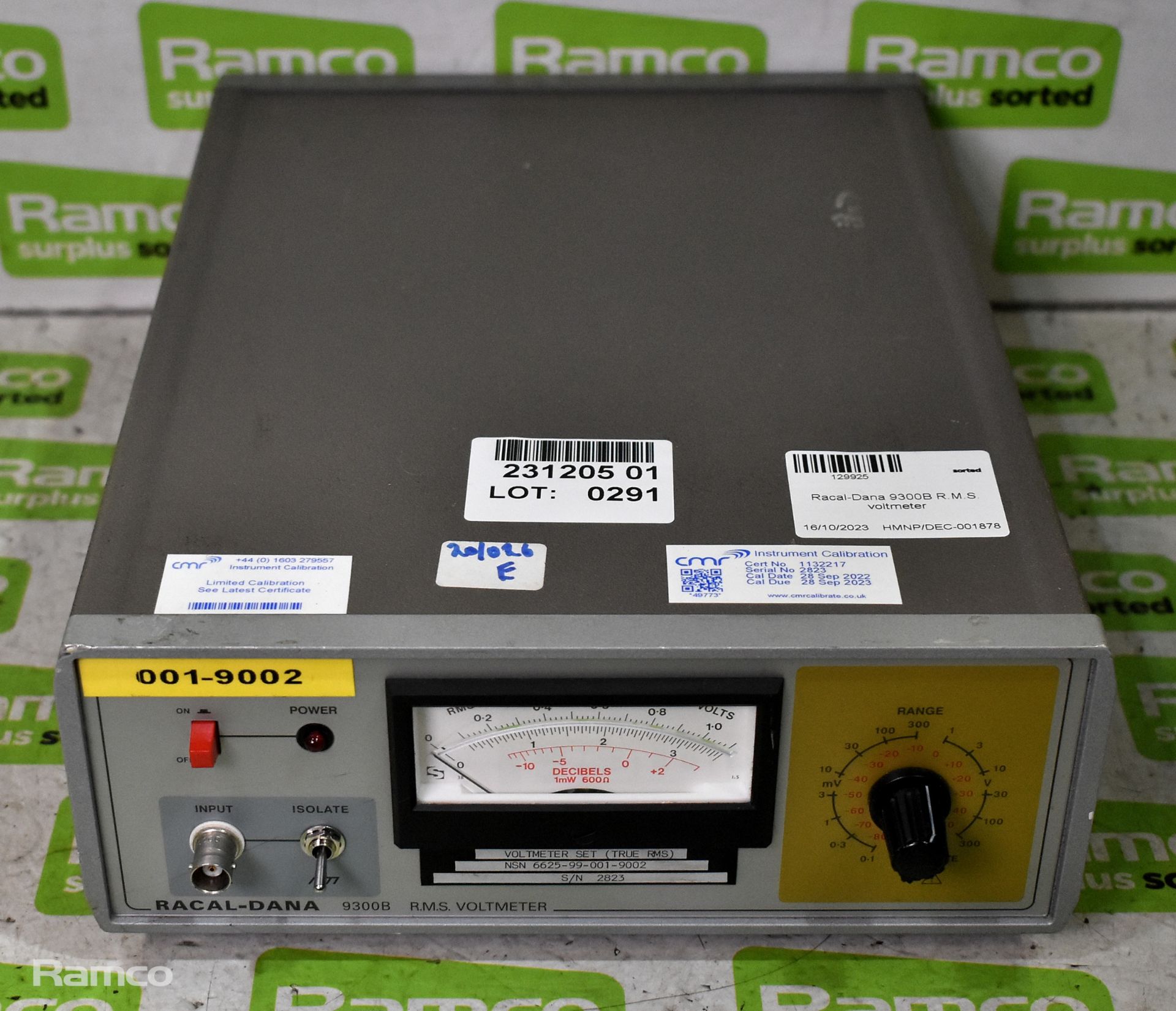 Racal-Dana 9300B R.M.S. voltmeter