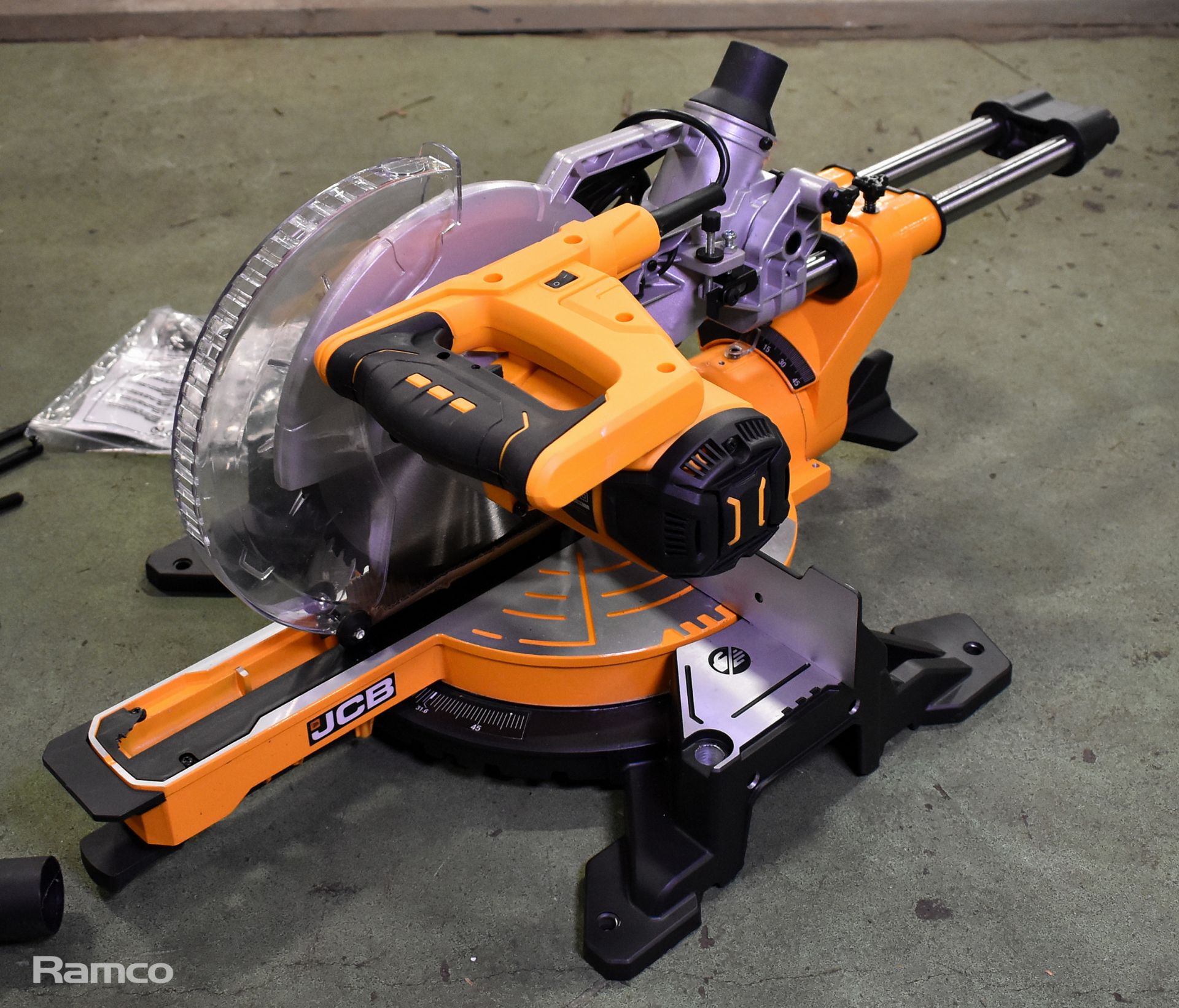 JCB cross cut sliding mitre saw - Image 2 of 8