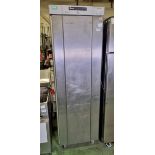 Gram stainless steel single door upright freezer - W 600 x D 650 x H 1910mm