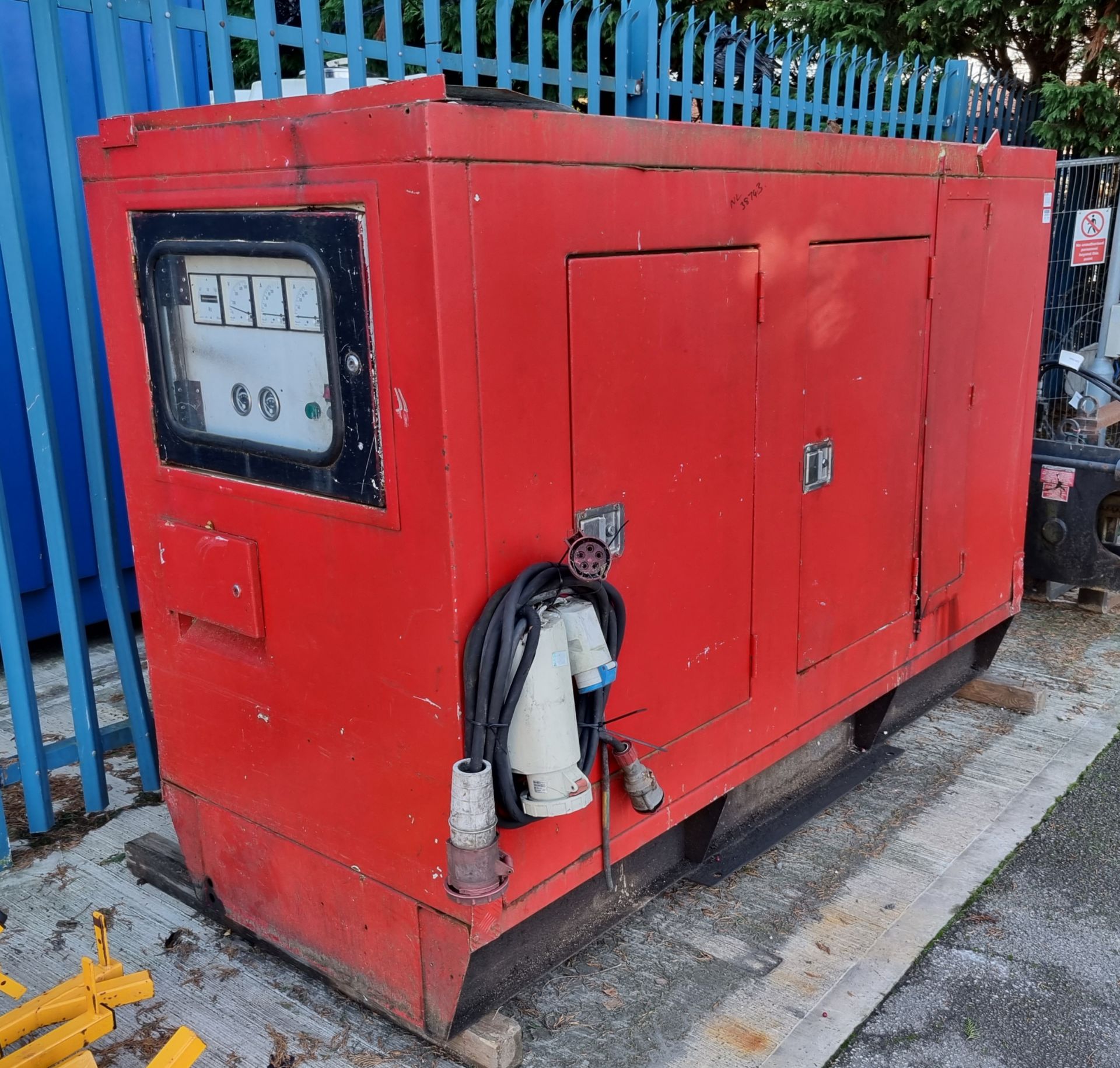 Cummins 4BT 60 kVA Leroy Somer Alternator - Generator in acoustic canopy - Image 3 of 20