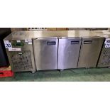 Foster EPRO1/3H refrigerator - L 1870 x W 700 x H 830mm - 3 door