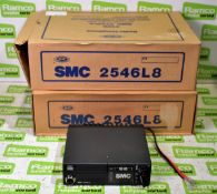 2x SMC 2546L8 UHF radios