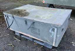 British aerospace storage box - Metal - L 1570 x W 1060 x H 500mm