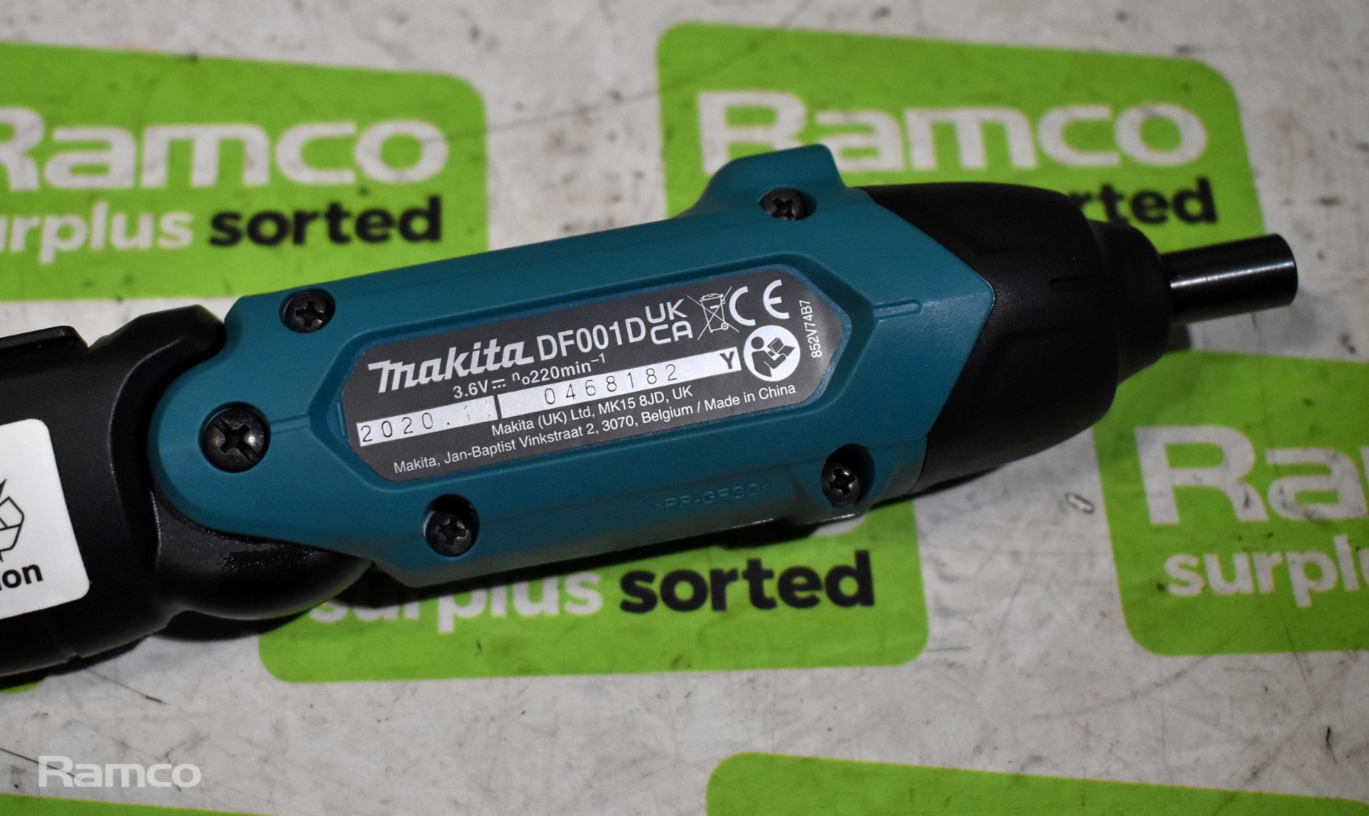 Makita DF001D in-line cordless screwdriver with storage case - Image 4 of 5