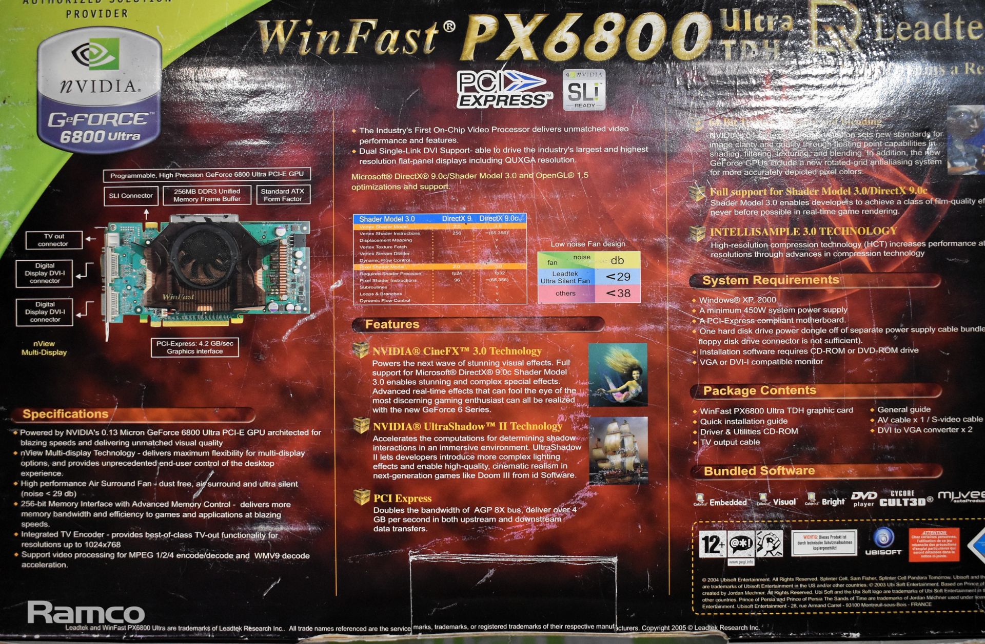 Winfast PX6800 ultra graphics card - Image 4 of 5