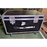 Cable trunk flight case - L 1240 x W 650 x H 780mm