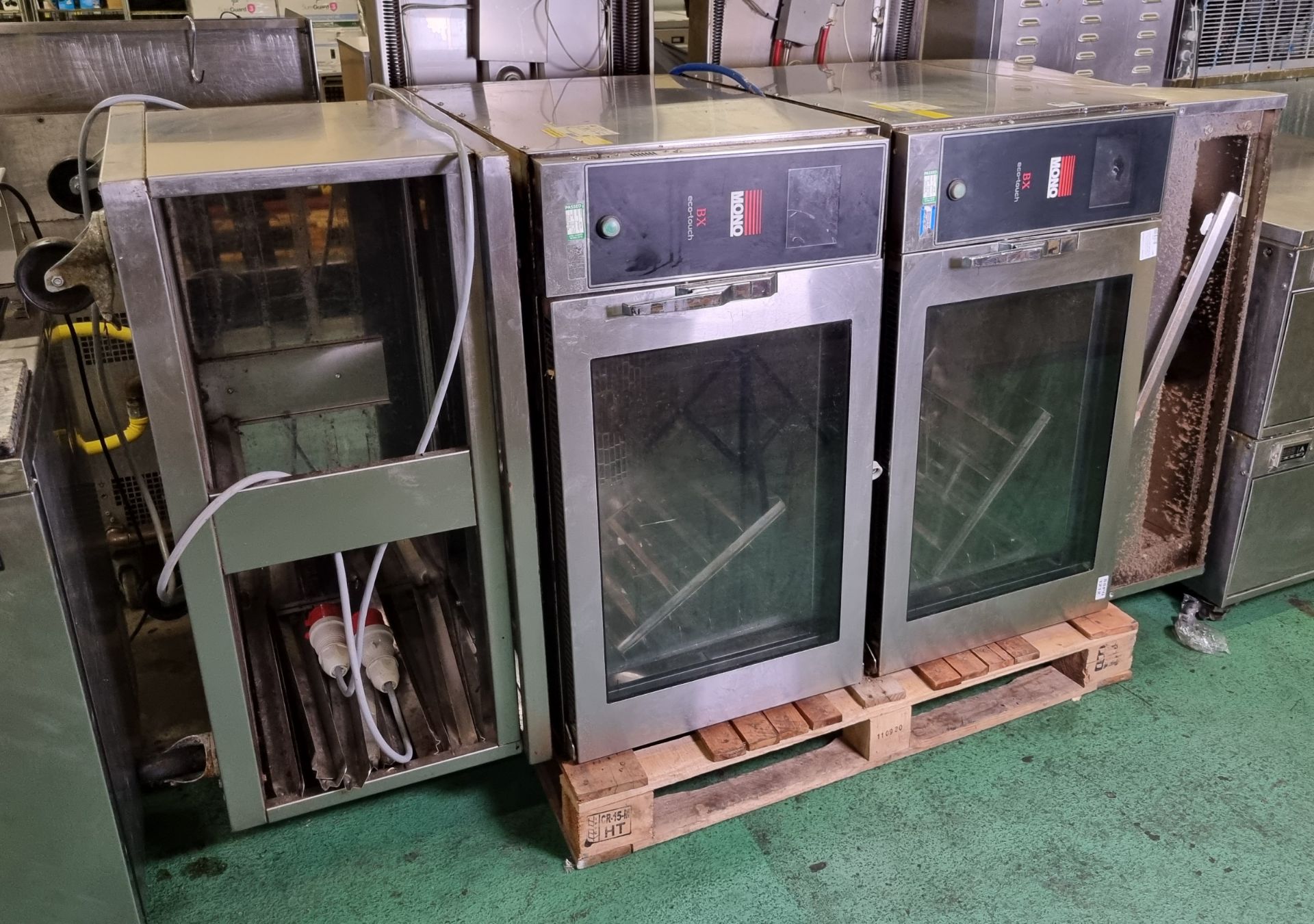 2x Mono FG158T-B54 BX Eco-touch commercial ovens - W 1020 x D 900 x H 2100 - Image 2 of 8