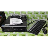 HP Compaq Pro 6300 small form factor computer with keyboard and mouse - NO HARD DRIVE