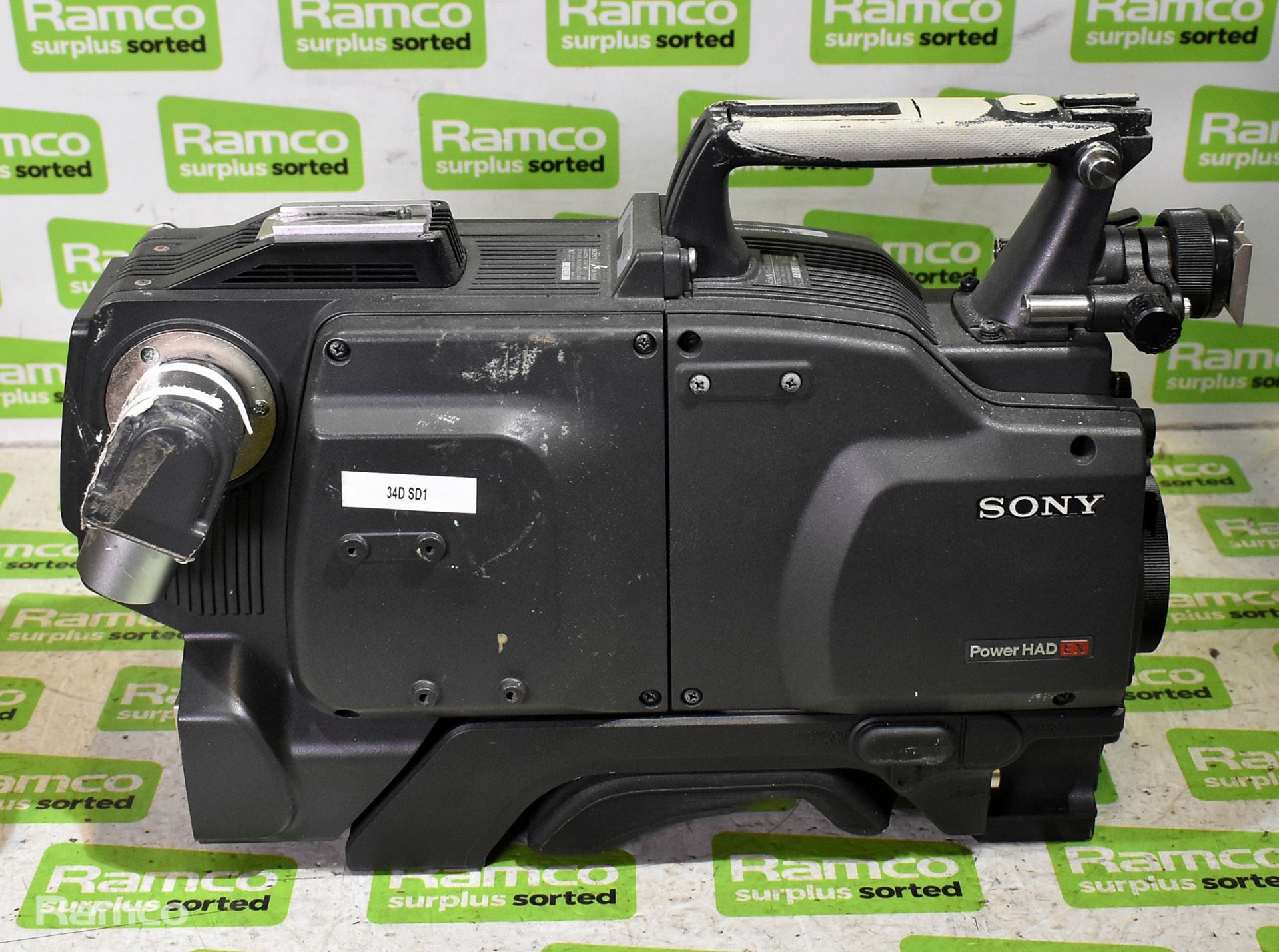 Sony DXC-D55WSP digital video camera body - Bild 4 aus 9